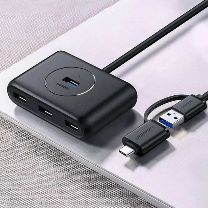 هاب 4 پورت Type-C / USB 3.0 یوگرین CR113-40850