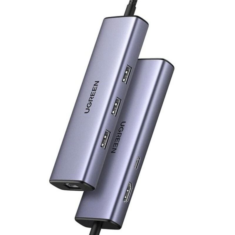 هاب 6 پورت Type-C یوگرین CM512-15598