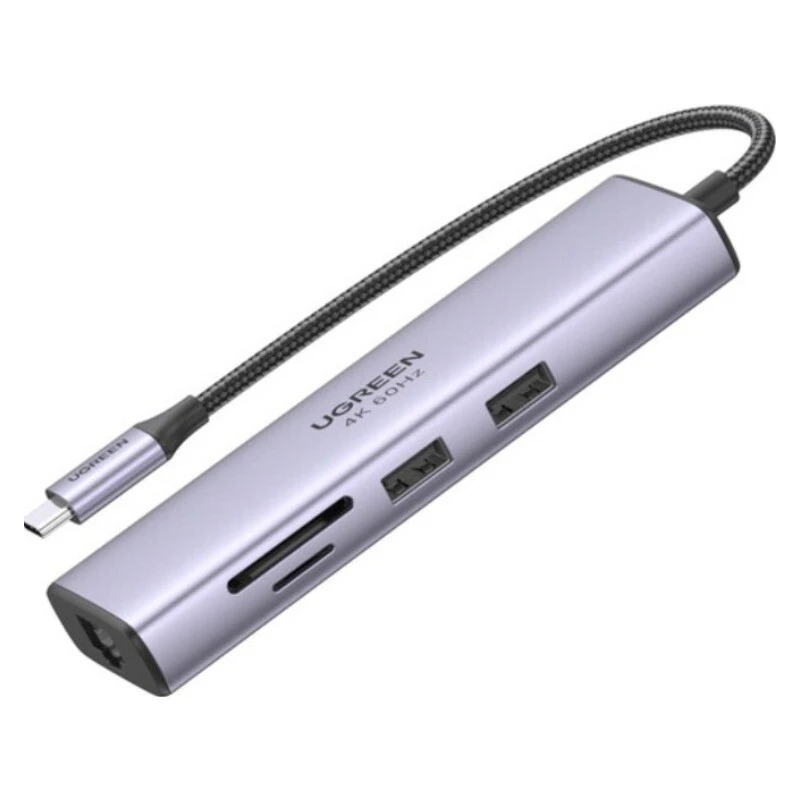 هاب 7 پورت Type-C یوگرین CM512-60515
