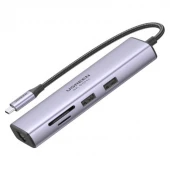هاب 7 پورت Type-C یوگرین CM512-60515