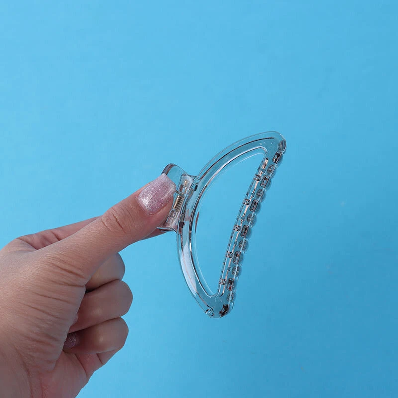 کلیپس مو طرح هلالی کد H032511-07 بسته 12 عددی