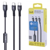 کابل دو سر فست شارژ 65 وات بودی DC210C2CB طول 1.2 متر