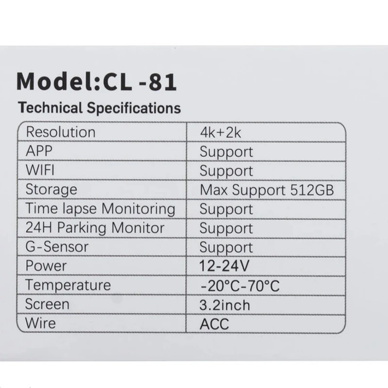 دوربین خودرو کلارو CL-81
