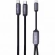 کابل دو سر فست شارژ 100 وات بودی DC266TTT12 طول 1.2 متر