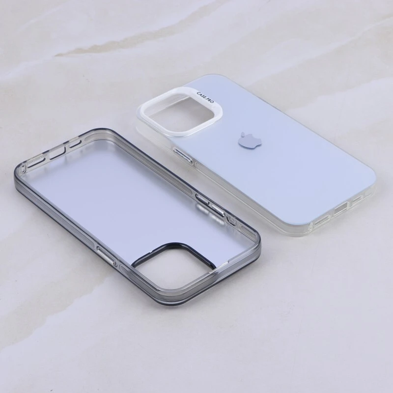 قاب Case Pro لوگودار دکمه فلزی