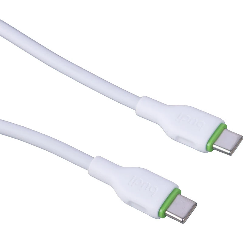 کابل دو سر تایپ سی فست شارژ 65 وات بودی DC261TT21 طول 2.1 متر