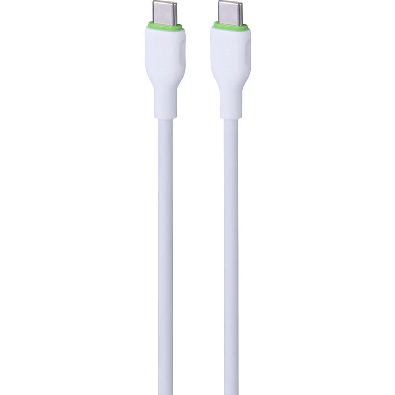 کابل دو سر تایپ سی فست شارژ 65 وات بودی DC261TT21 طول 2.1 متر