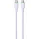 کابل دو سر تایپ سی فست شارژ 65 وات بودی DC261TT21 طول 2.1 متر