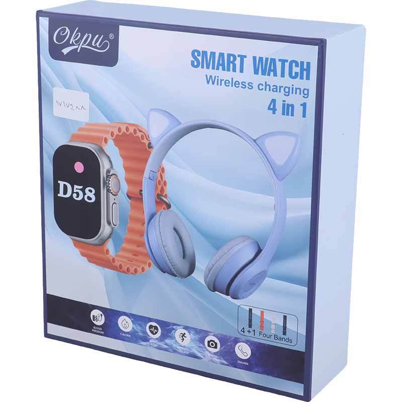 پکیج ساعت هوشمند و هدفون اوکپو DP-58