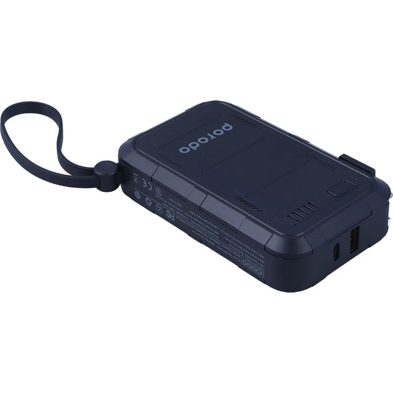 شارژر دیواری و پاور بانک فست شارژ پرودو PD-PBFCH051 PD 22.5W ظرفیت 10000 میلی آمپر ساعت