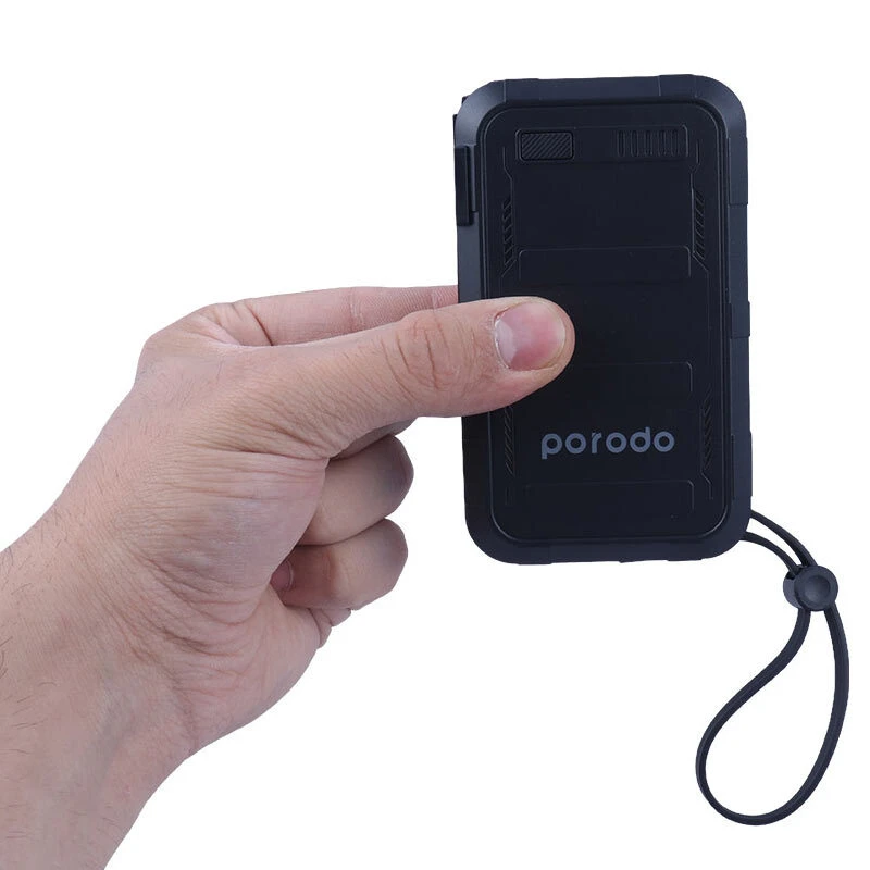 شارژر دیواری و پاور بانک فست شارژ پرودو PD-PBFCH051 PD 22.5W ظرفیت 10000 میلی آمپر ساعت