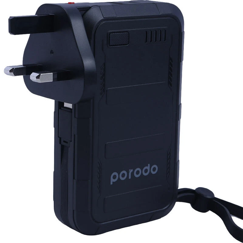 شارژر دیواری و پاور بانک فست شارژ پرودو PD-PBFCH051 PD 22.5W ظرفیت 10000 میلی آمپر ساعت