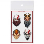 برچسب گیمینگ طرح God Of War کد 110
