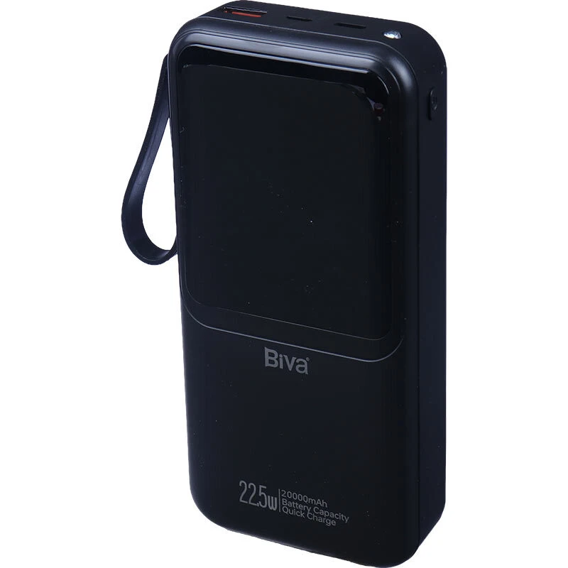 پاور بانک فست شارژ بیوا BP-086 PD 22.5W ظرفیت 20000 میلی آمپر ساعت