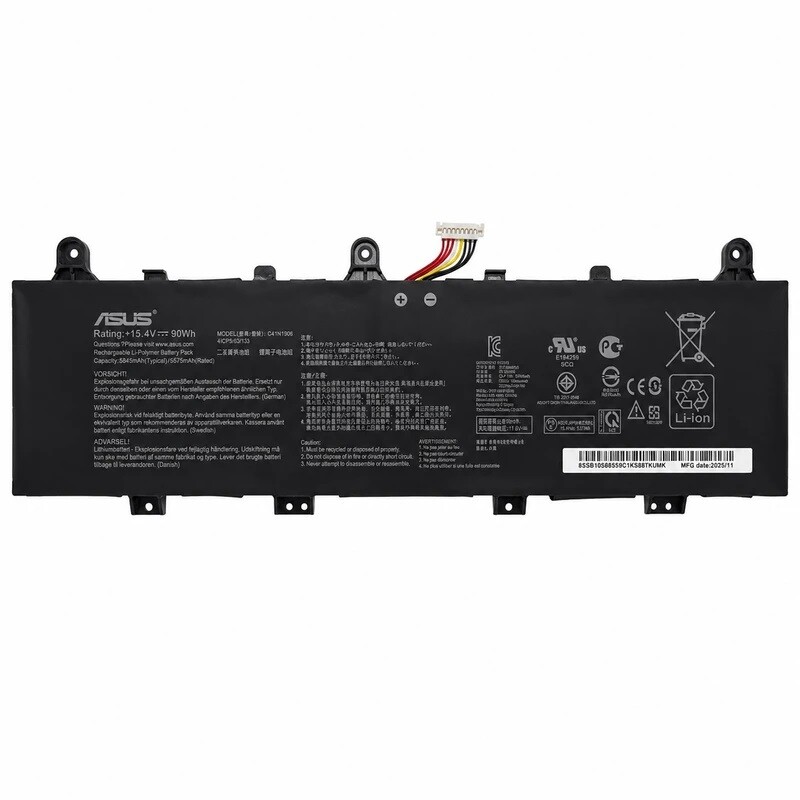 باتری لپ تاپ ایسوس ROG Zephyrus Duo 15 C41N1906 8Cell