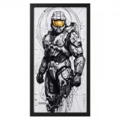 تابلو شاسی طرح Halo Master Chief سایز 60*30 سانتی متر
