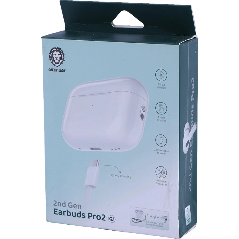 هندزفری بلوتوثی گرین لاین 2nd Gen Earbuds Pro 2 GL-PG1