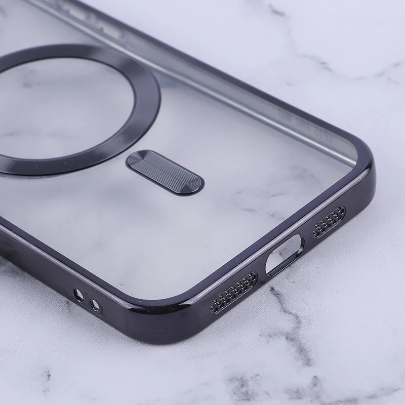 قاب ژله ای مگ سیف آیفون iPhone 15 Pro Max محافظ لنزدار