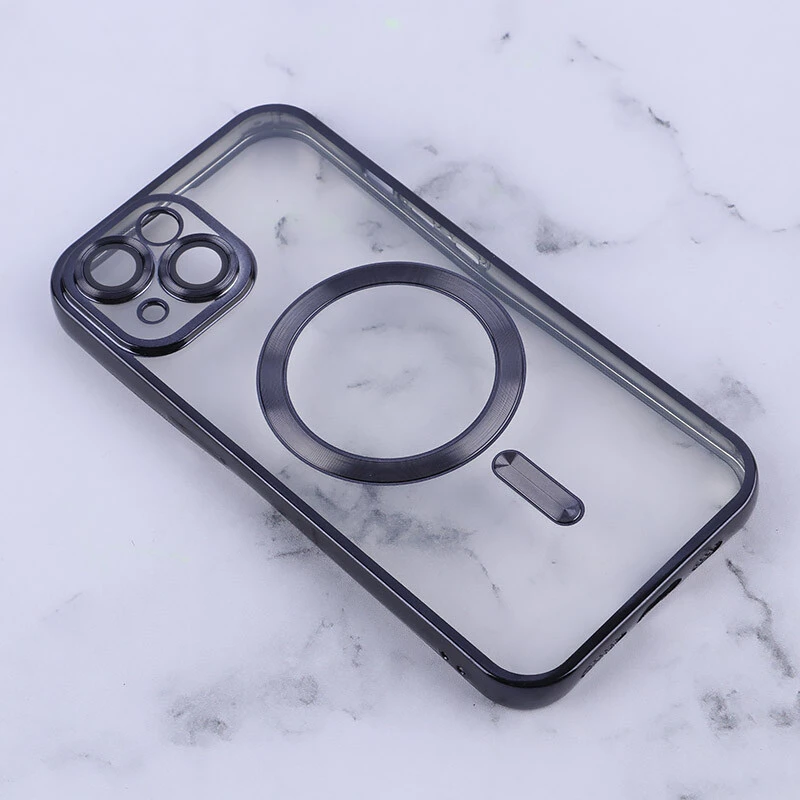 قاب ژله ای مگ سیف آیفون iPhone 15 محافظ لنزدار