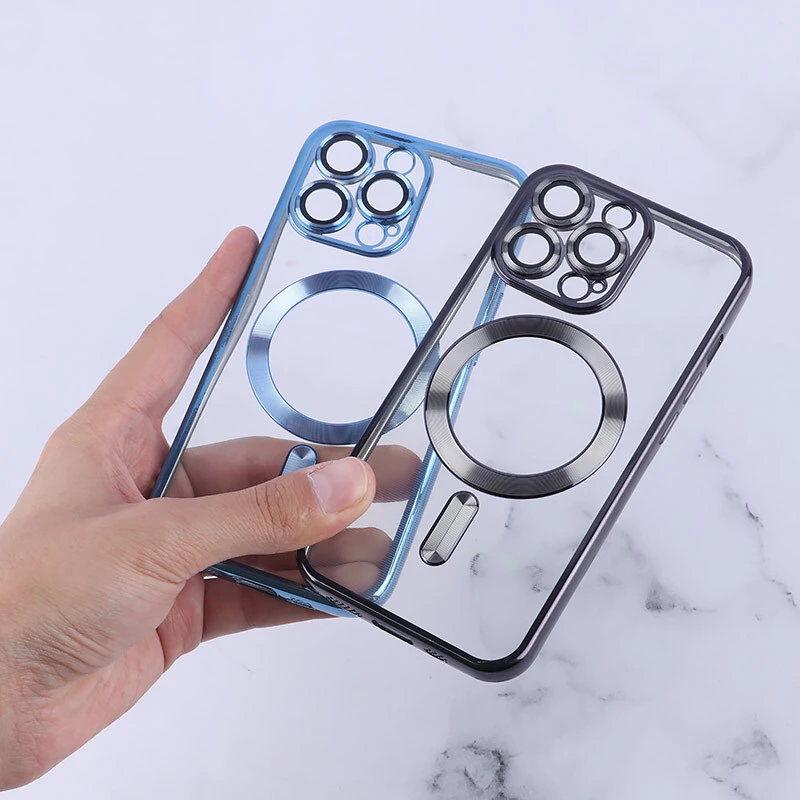 قاب ژله ای مگ سیف آیفون iPhone 13 Pro محافظ لنزدار