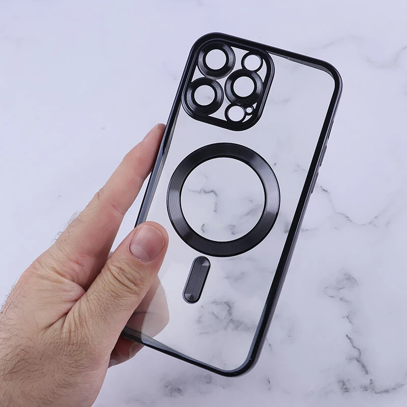 قاب ژله ای مگ سیف آیفون iPhone 14 Pro Max محافظ لنزدار