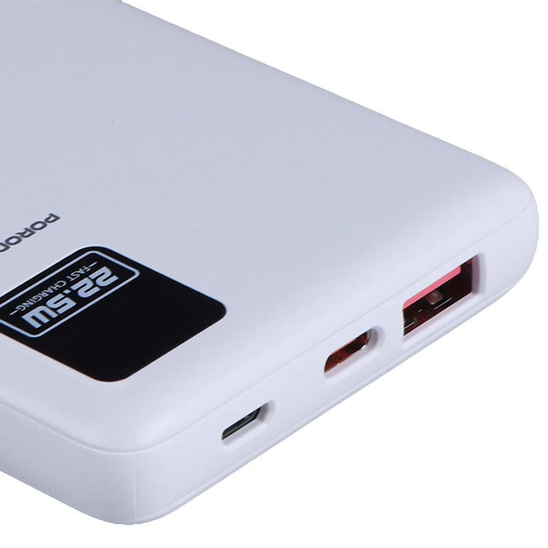 پاور بانک فست شارژ پرودو Blue PB053 22.5W ظرفیت 10000 میلی آمپر ساعت