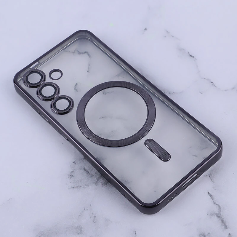 قاب ژله ای مگ سیف سامسونگ Galaxy S24 محافظ لنزدار