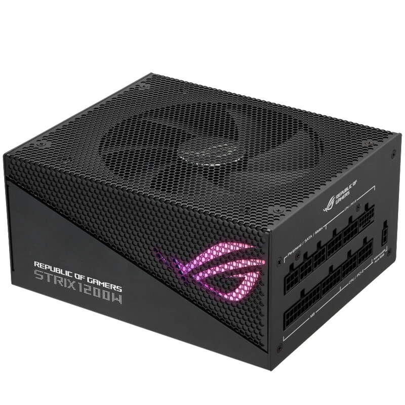پاور ماژولار 1200 وات ایسوس ROG Strix 1200W Gold Aura Edition