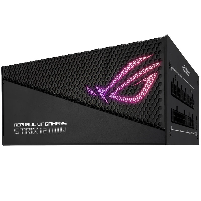 پاور ماژولار 1200 وات ایسوس ROG Strix 1200W Gold Aura Edition