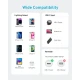 کابل تایپ سی به لایتنینگ فست شارژ 60 وات انکر A81B7H21 طول 3 متر