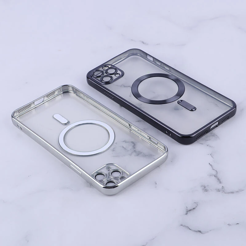 قاب ژله ای مگ سیف آیفون iPhone 11 Pro Max محافظ لنزدار