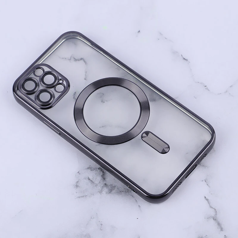 قاب ژله ای مگ سیف آیفون iPhone 12 Pro محافظ لنزدار