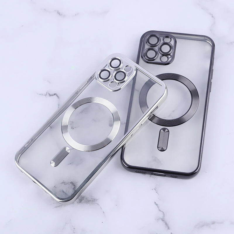 قاب ژله ای مگ سیف آیفون iPhone 12 Pro محافظ لنزدار