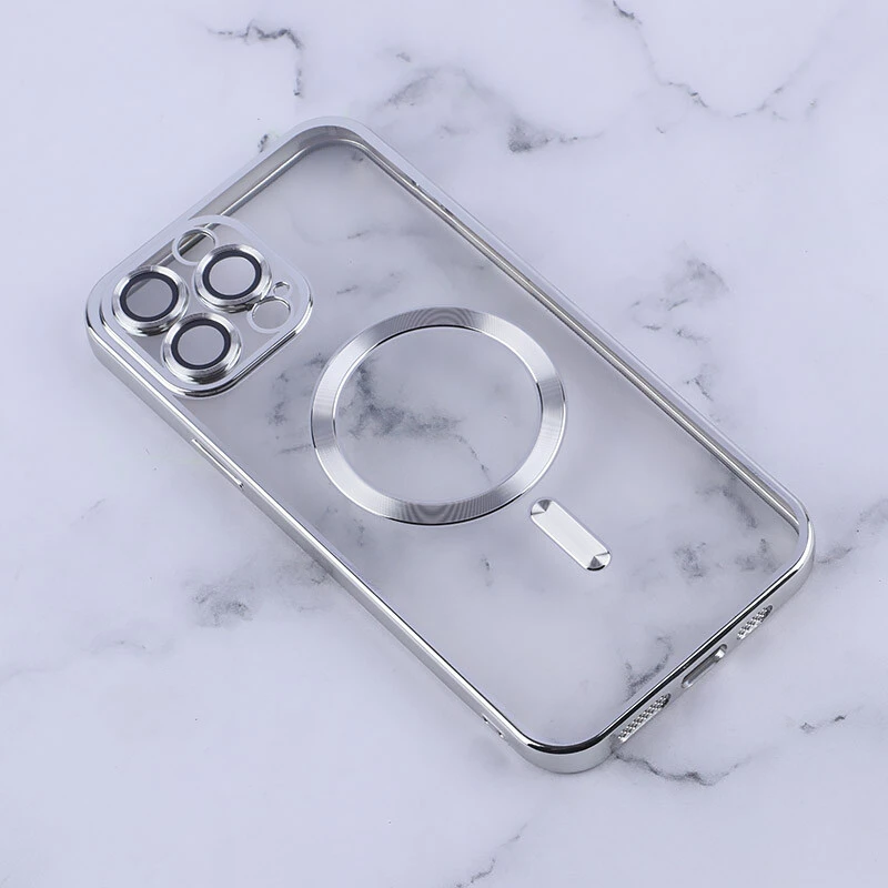 قاب ژله ای مگ سیف آیفون iPhone 13 Pro Max محافظ لنزدار