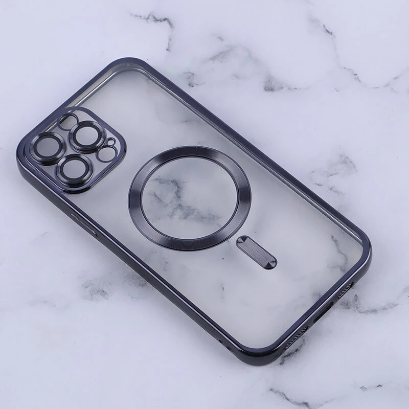 قاب ژله ای مگ سیف آیفون iPhone 13 Pro Max محافظ لنزدار
