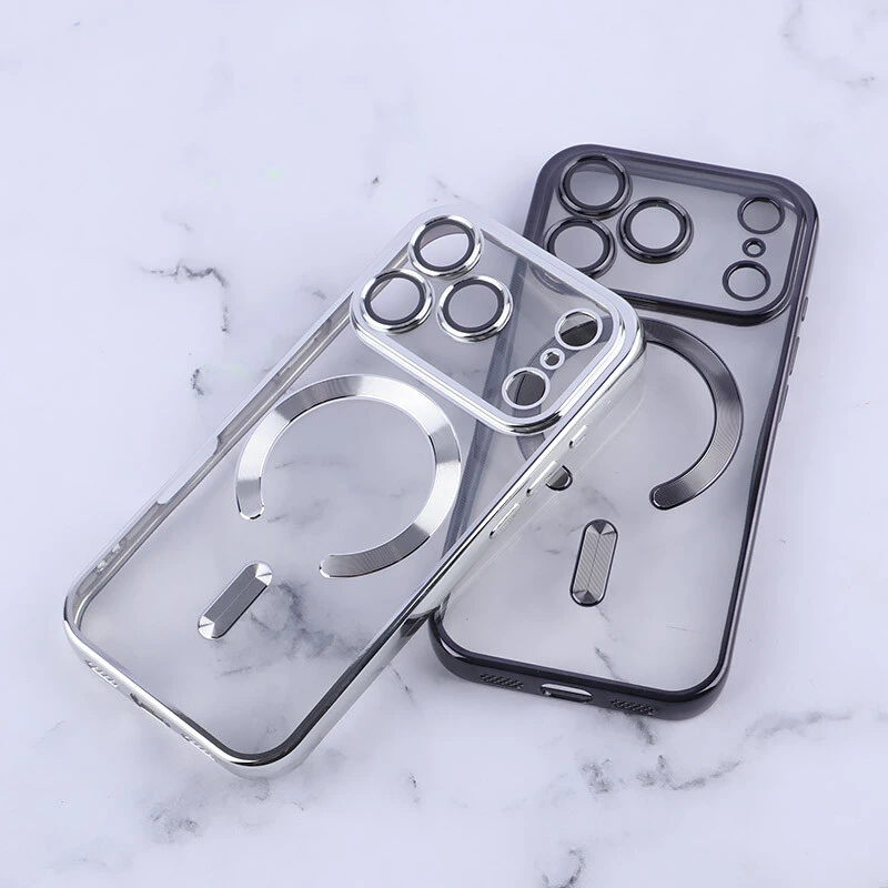 قاب ژله ای مگ سیف آیفون iPhone 17 Pro محافظ لنزدار