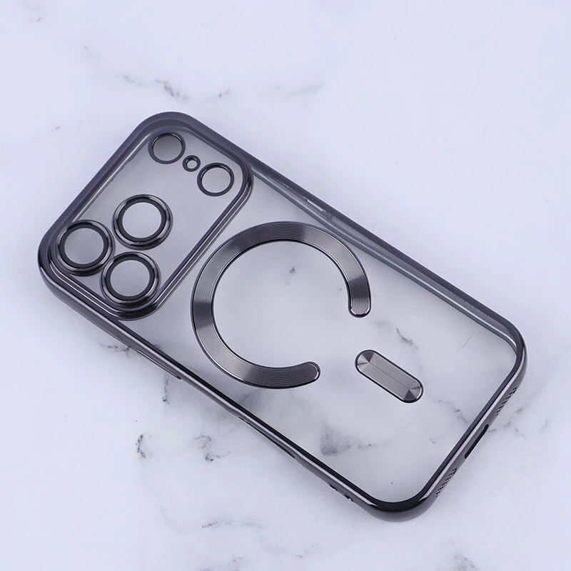 قاب ژله ای مگ سیف آیفون iPhone 17 Pro محافظ لنزدار