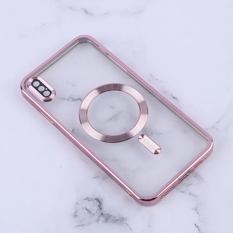 قاب ژله ای مگ سیف آیفون iPhone XS Max محافظ لنزدار