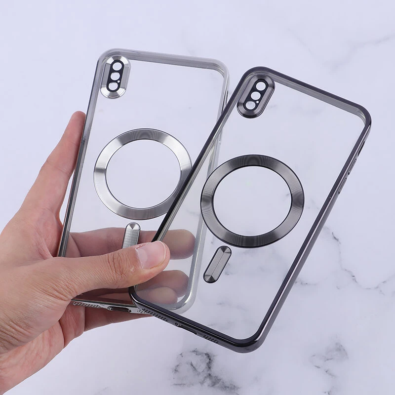 قاب ژله ای مگ سیف آیفون iPhone XS Max محافظ لنزدار