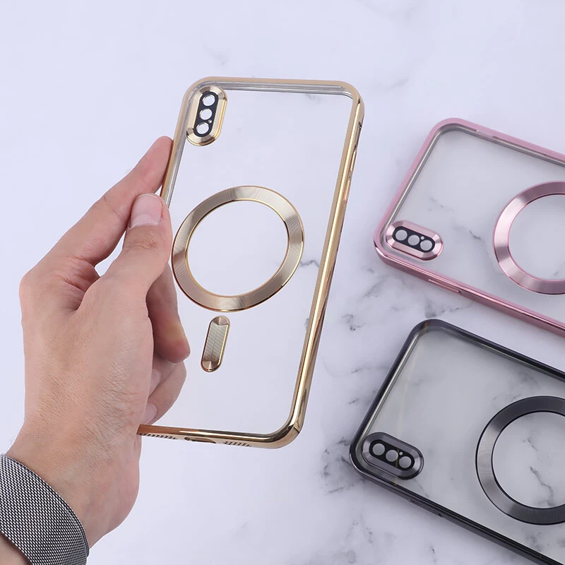 قاب ژله ای مگ سیف آیفون iPhone XS Max محافظ لنزدار