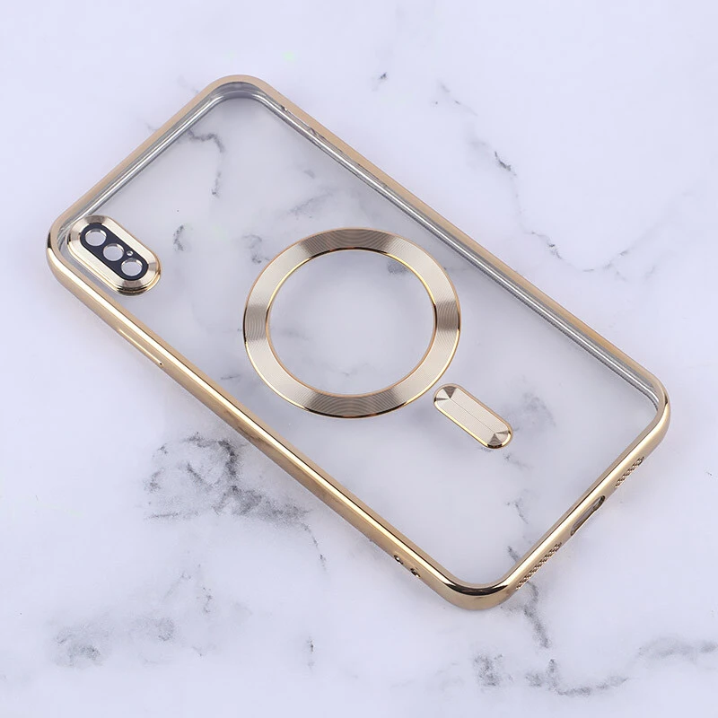 قاب ژله ای مگ سیف آیفون iPhone XS Max محافظ لنزدار