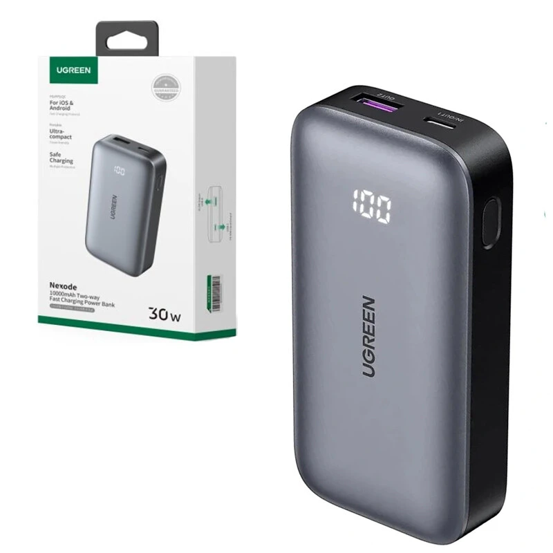 پاور بانک فست شارژ یوگرین PB502-25185 PD 20W ظرفیت 10000 میلی آمپر ساعت