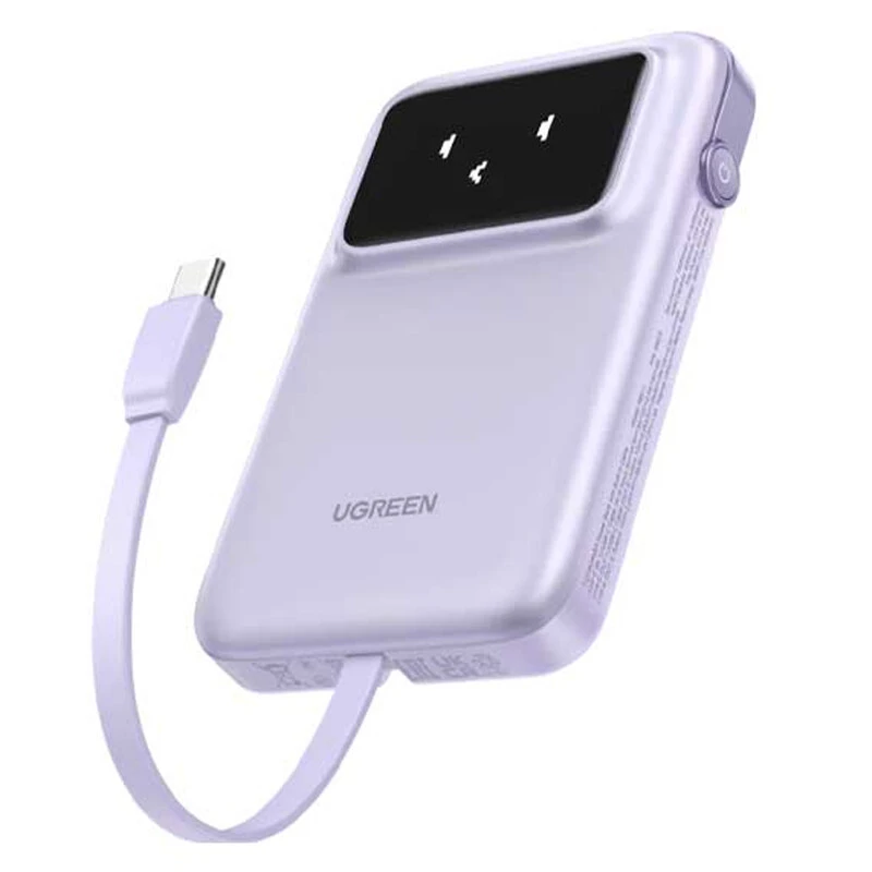 پاور بانک فست شارژ یوگرین PB511 35603B 30W ظرفیت 10000 میلی آمپر ساعت