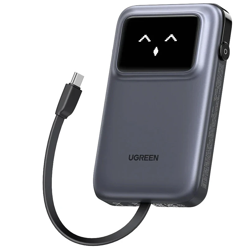 پاور بانک فست شارژ یوگرین PB511 35603B 30W ظرفیت 10000 میلی آمپر ساعت