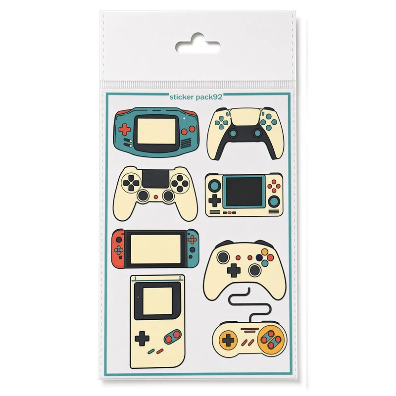 برچسب گیمینگ طرح Game Console کد 92