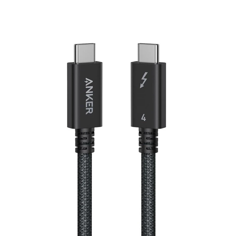 کابل دو سر تایپ سی فست شارژ 240 وات انکر Prime Thunderbolt 4 A84N0011 طول 1 متر