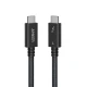 کابل دو سر تایپ سی فست شارژ 240 وات انکر Prime Thunderbolt 4 A84N0011 طول 1 متر