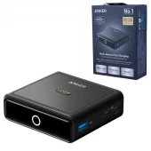 شارژر رومیزی فست شارژ 3 پورت 100 وات انکر A1902211 GaN PD