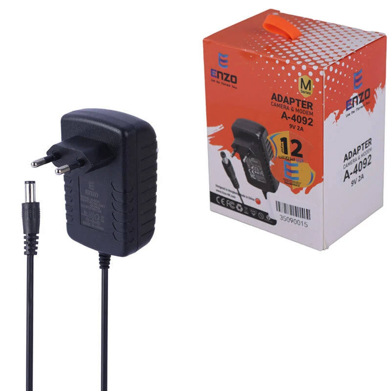 آداپتور مودم Enzo A-4092 9V 2A