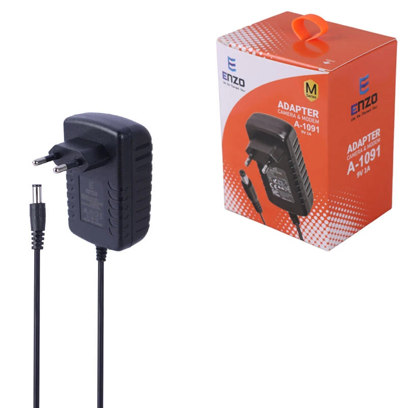 آداپتور مودم Enzo A-1091 9V 1A